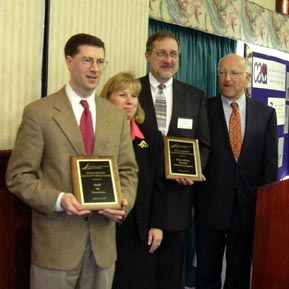 Shelley Krasnow Award 2004 for Community Service presented by the Prince William County-Greater Manassas Chamber of Commerce